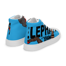 Load image into Gallery viewer, ELEPHANT IN THE ROOM MEN&#39;S HIGH TOP CANVAS SHOES
