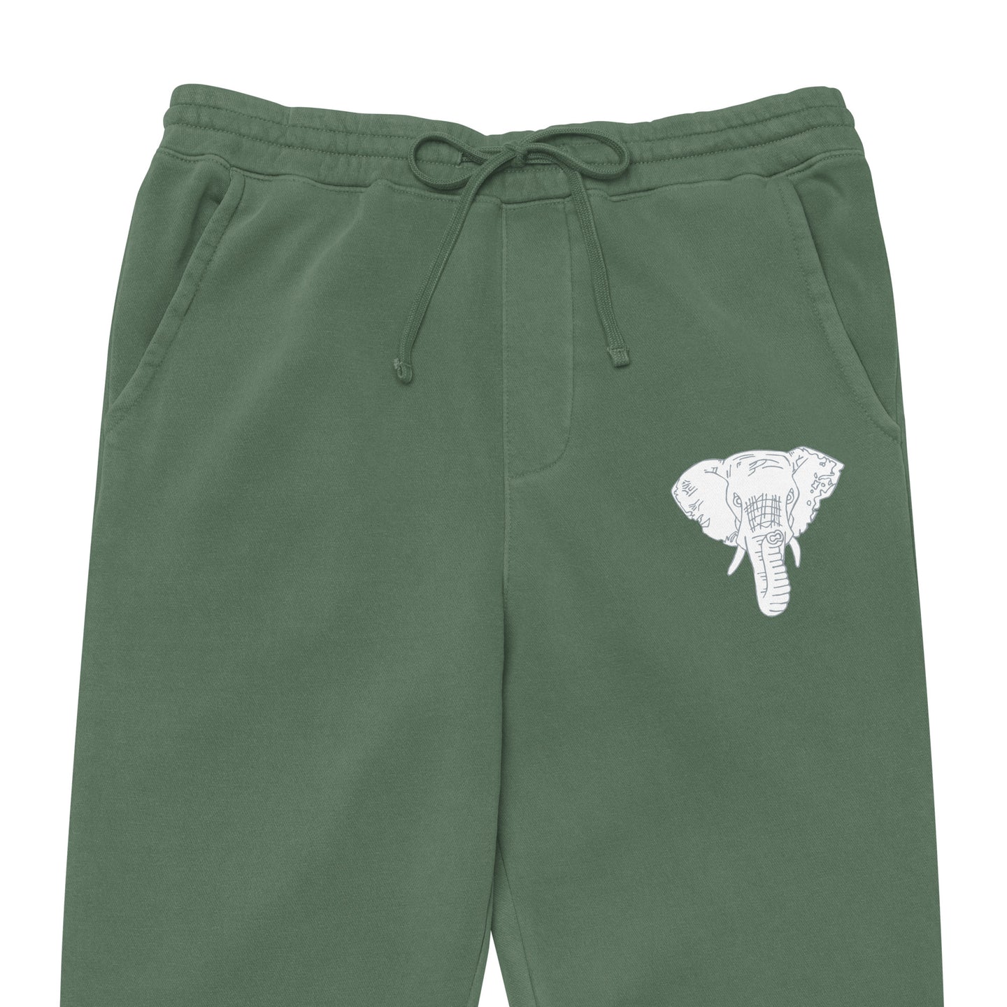 ELEPHANT IN THE ROOM EMBROIDERED SWEATPANTS