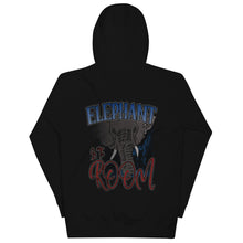 Load image into Gallery viewer, ELEPHANT IN THE ROOM HOODIE
