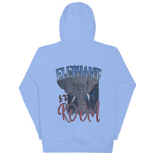 Load image into Gallery viewer, ELEPHANT IN THE ROOM HOODIE
