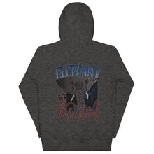 Load image into Gallery viewer, ELEPHANT IN THE ROOM HOODIE
